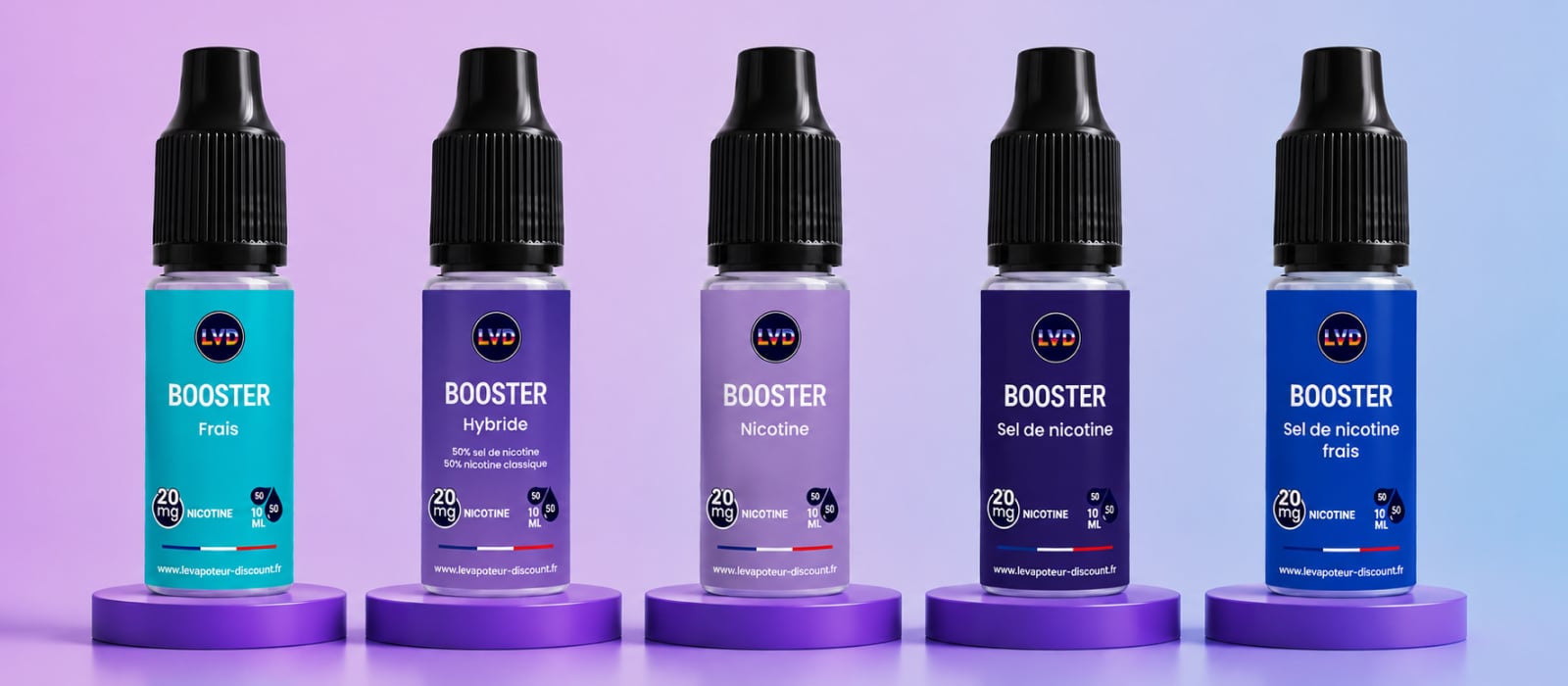 Boosters de nicotine LVD